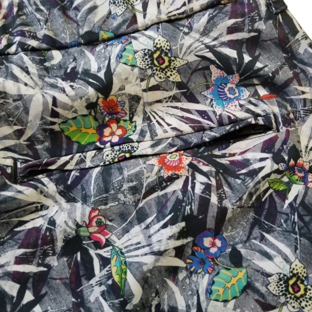 ROBERT GRAHAM Hybrid Shorts Size 34 Classic Fit Floral Casual Boardshorts